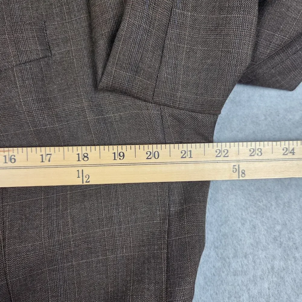 Chaps by Ralph Lauren Size 42 Wool Sport Coat Blazer Suit Jacket Brown